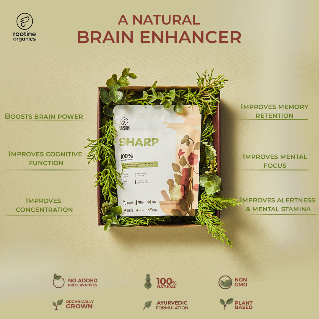 SHARP : Unlock your Cognitive Potential with Herbs for Memory and Focus