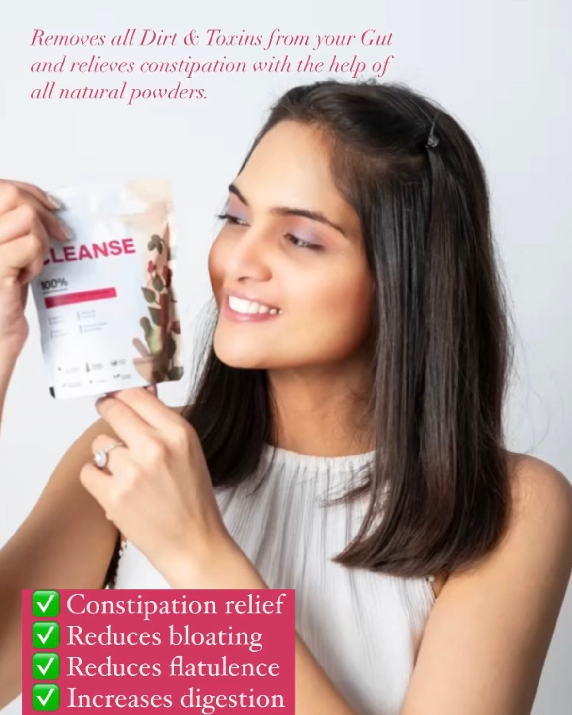 CLEANSE : Your Ultimate Gut Cleanse drink for Constipation Relief and Digestive Health