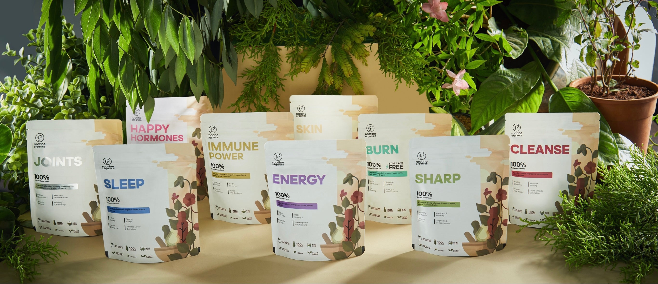 Rootine Organics – Plant Based Nutrition