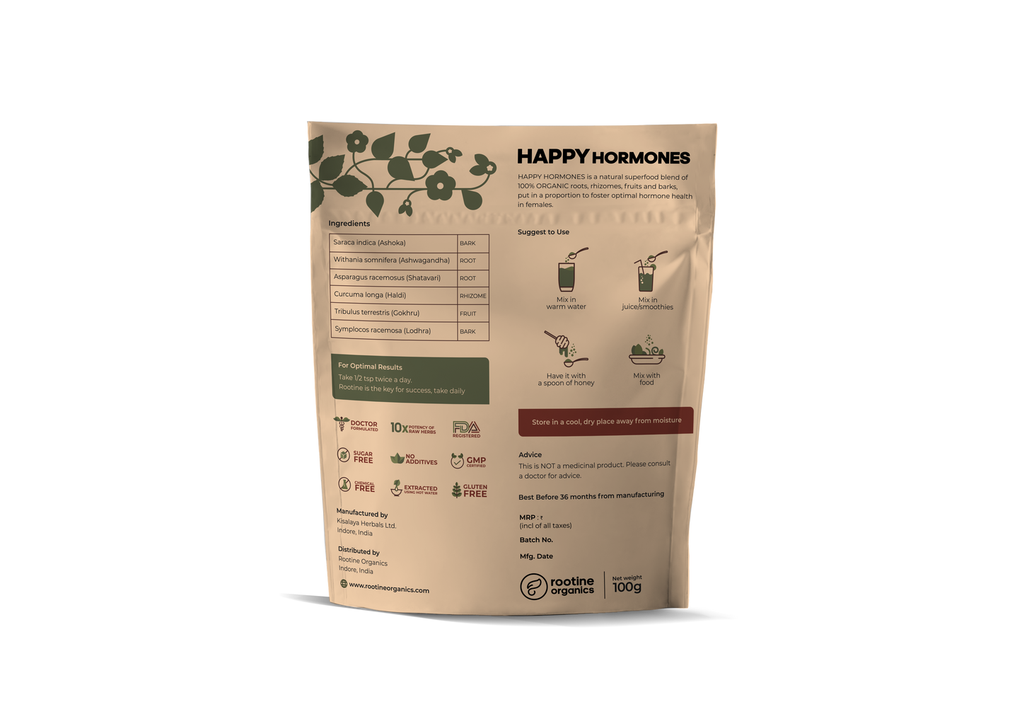 HAPPY HARMONES – Rootine Organics