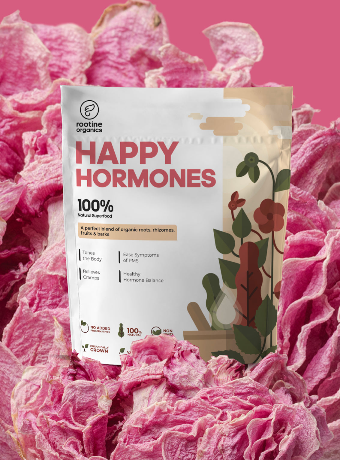 HAPPY HORMONES - Organic superfood – Rootine Organics