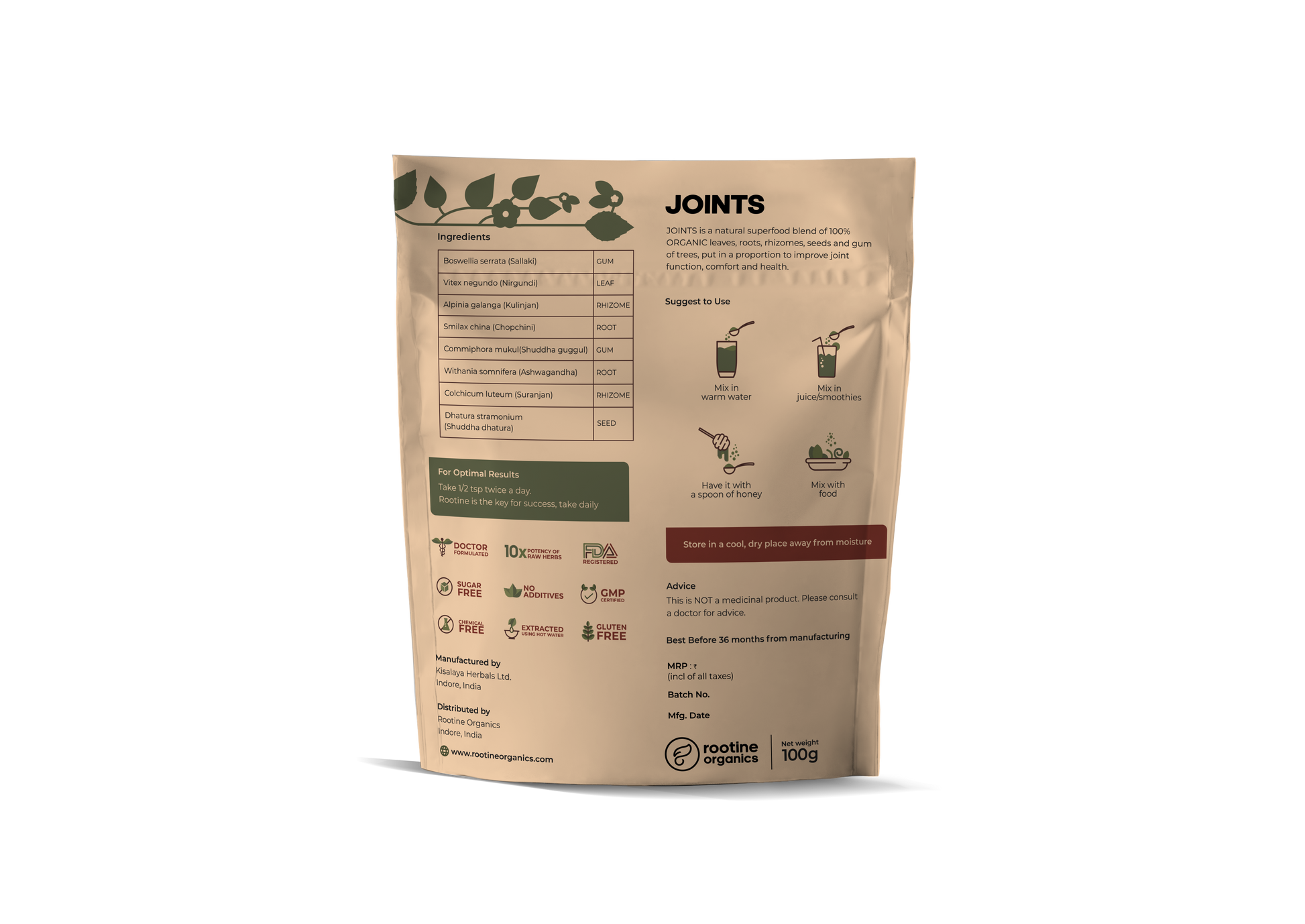 JOINTS – Rootine Organics